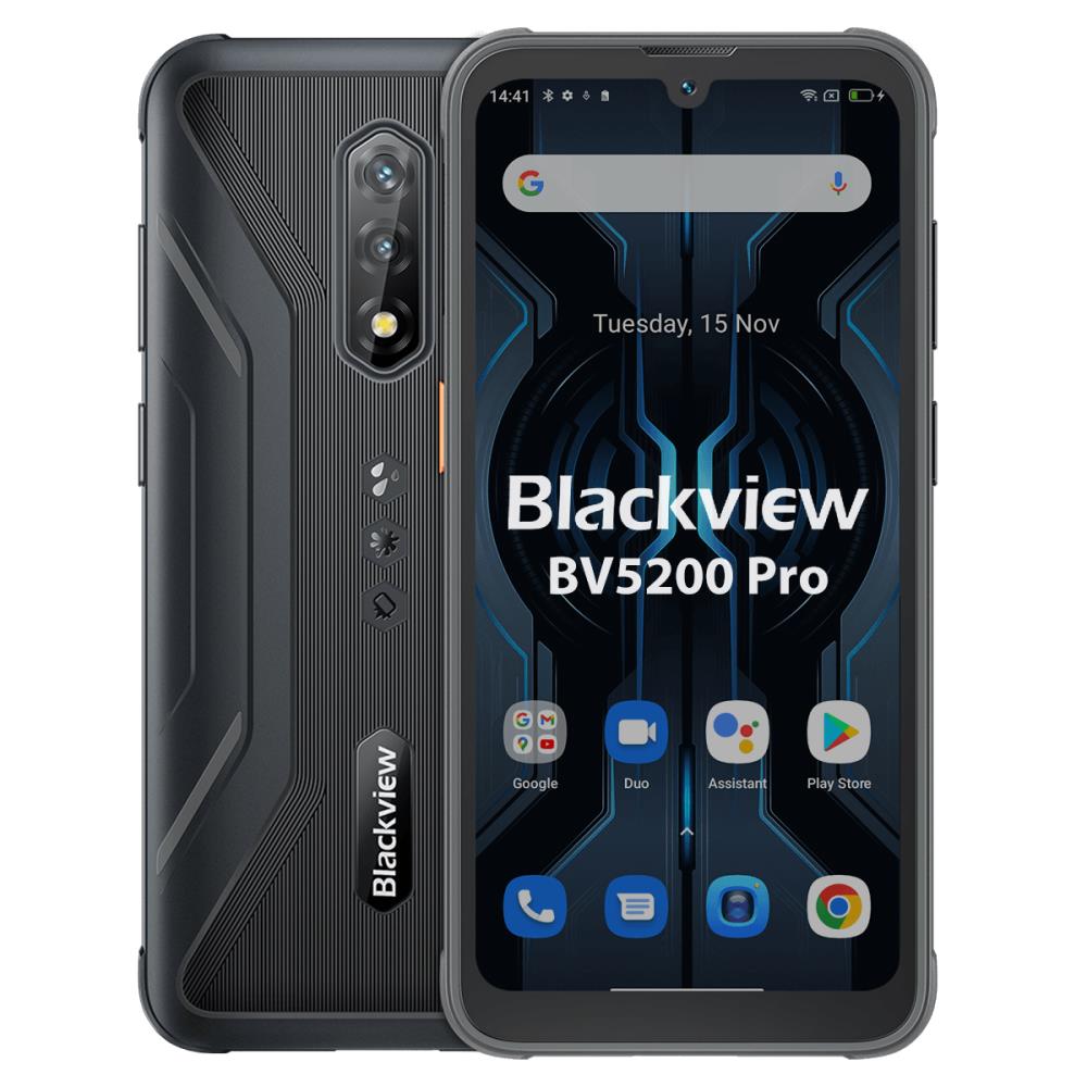 BLACKVIEW BV5200 Pro Black: Rugged 5.7-inch Smartphone