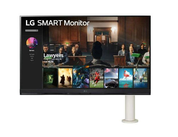 LCD Monitor – LG – 32SQ780S-W – 31.5" – 4K – Panel VA – 3840x2160 – 16:9 – 65Hz – 5 ms – Speakers – Colour White – 32SQ780S-W