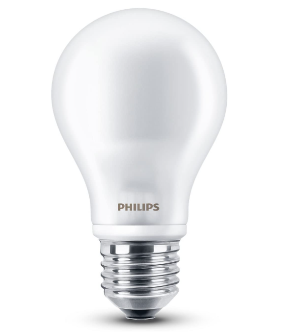 LED E27 9-60W Warm white 6 pcs , PHILIPS