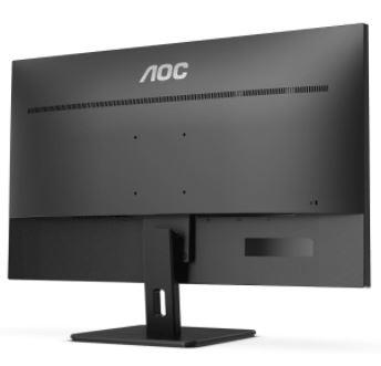 LCD Monitor – AOC – U32E2N – 31.5" – Business/4K – Panel VA – 3840x2160 – 16:9 – 60Hz – 4 ms – Speakers – Tilt – Colour Black – U32E2N