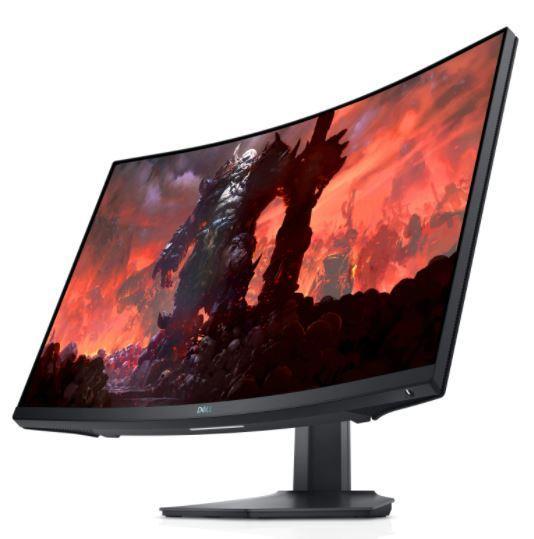LCD Monitor – DELL – S3222DGM – 31.5" – Gaming/Curved – Panel VA – 2560x1440 – 16:9 – Matte – 8 ms – Height adjustable – Tilt – 210-AZZH
