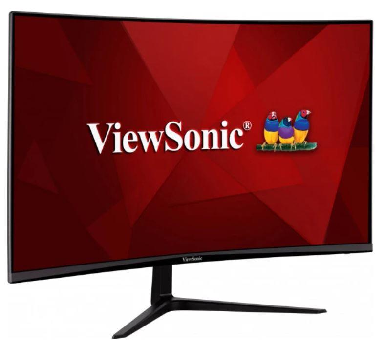 LCD Monitor – VIEWSONIC – VX2718-2KPC-MHD – 27" – Gaming/Curved – Panel VA – 2560x1440 – 16:9 – 165Hz – Matte – 1 ms – Speakers – Tilt – Colour Black – VX2718-2KPC-MHD