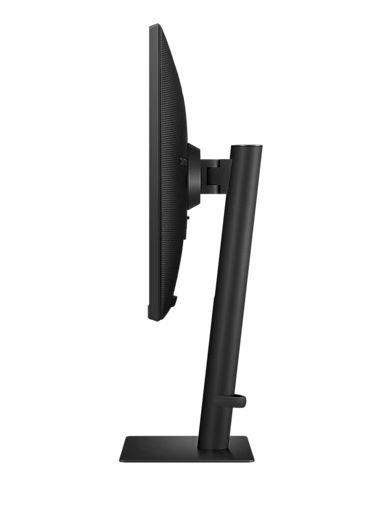 LCD Monitor – SAMSUNG – S4U – 24" – Panel IPS – 1920x1080 – 16:9 – 75Hz – 5 ms – Swivel – Pivot – Height adjustable – Tilt – Colour Black – LS24A400UJUXEN