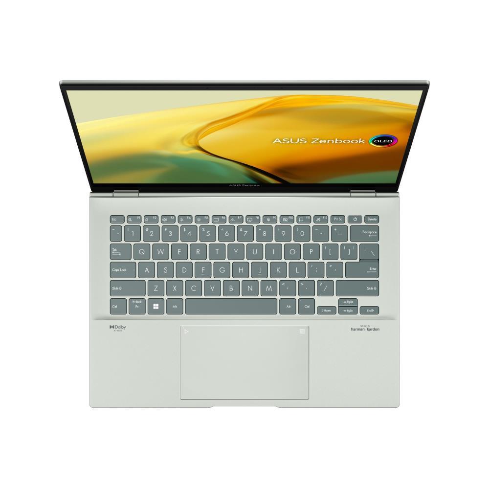 ASUS ZenBook Series UX3402ZA-KM309W Notebook - i5-1240P CPU - 14" 2880x1800 - 8GB DDR5 RAM - 512GB SSD - Intel Iris Xe Graphics - Windows 11 Home - Aqua