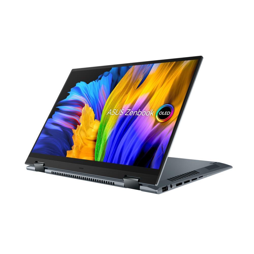 ASUS ZenBook Flip UP5401ZA-KN011W | i7-12700H CPU | 14" Touchscreen | 16GB DDR5 RAM | 1TB SSD | Intel Iris Xe Graphics | Windows 11 Home | Grey | 90NB0XL1-M002X0