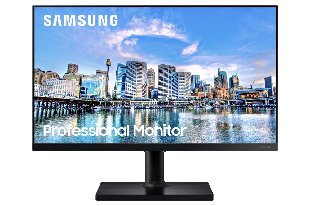 LCD Monitor – SAMSUNG – F24T450FZU – 24" – Business – Panel IPS – 1920x1080 – 16:9 – 75Hz – 5 ms – Speakers – Swivel – Pivot – Height adjustable – Tilt – Colour Black – LF24T450FZUXEN