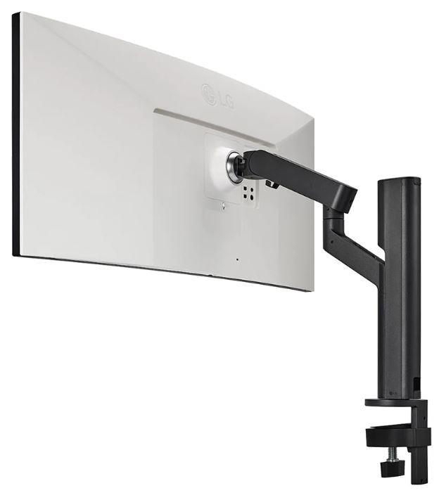 LCD Monitor – LG – 38" – Curved/21 : 9 – Panel IPS – 3840x1600 – 21:9 – 60Hz – Matte – 5 ms – Speakers – Swivel – Height adjustable – Tilt – Colour Black / White – 38WQ88C-W