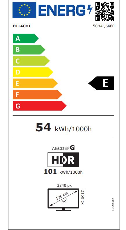 HITACHI 50HAQ6460 - Ultimate 4K Smart TV: Experience Unique Entertainment at Home